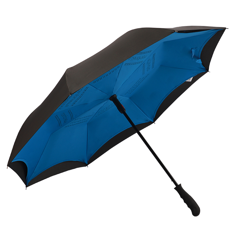 Auto Open And Manual Close Straight Reverse Umbrella TYS-R024