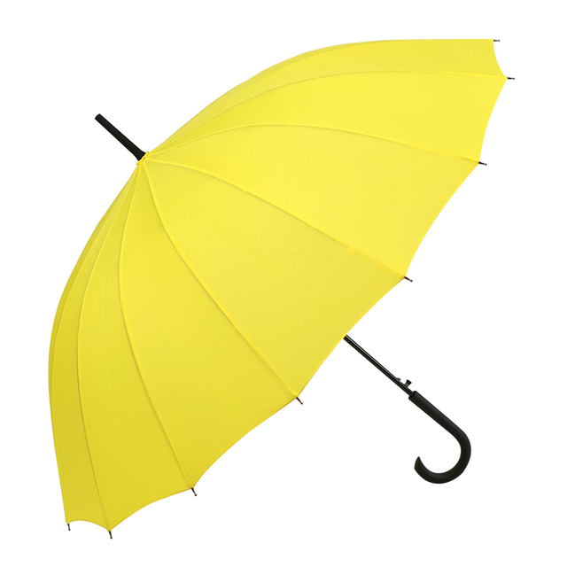 Auto Open and Manual Close 16 Ribs Audlt Straight Umbrella TYS-S034