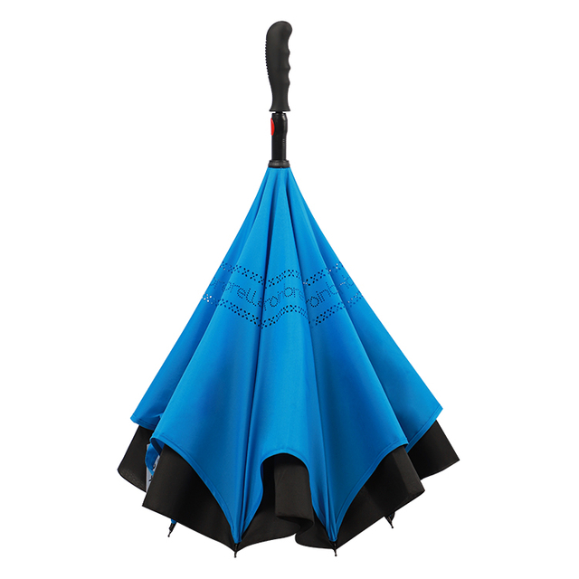 Auto Open And Manual Close Straight Reverse Umbrella TYS-R024